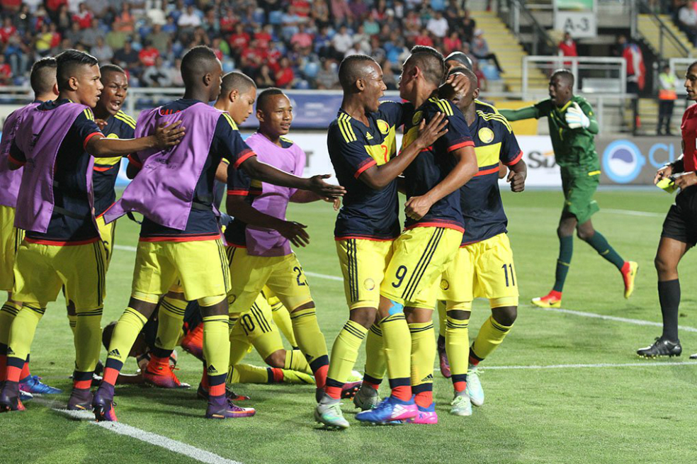 La selección Colombia Sub-17 busca clasificarse al Mundial de India. / @Sub17Chile2017