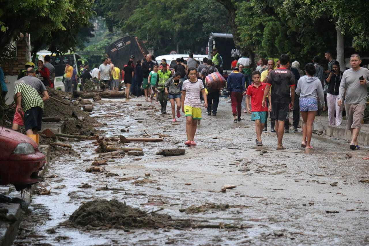 Emergencia en Floridablanca, Santander, deja al menos 20 viviendas afectadas