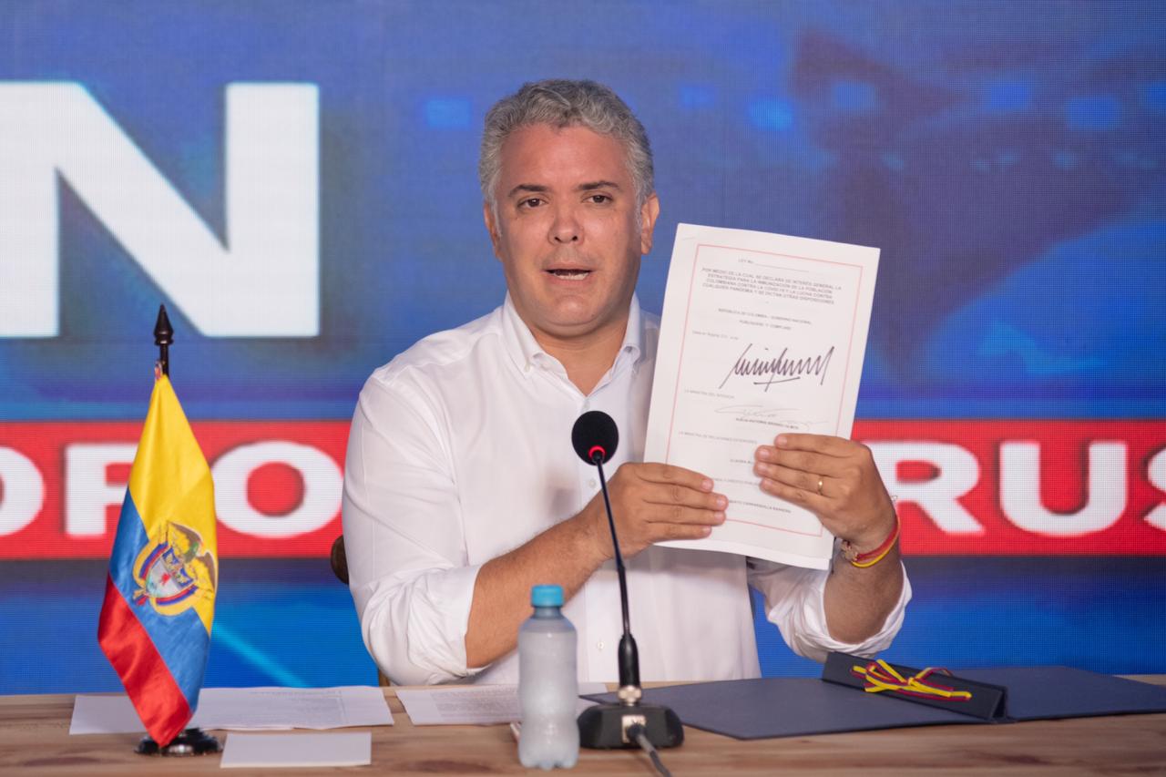Presidente Duque advierte restricciones en municipios con alta tasa de contagios
