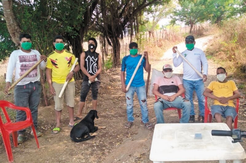 Bajo amenaza, así viven la cuarentena los indígenas zenú en Córdoba