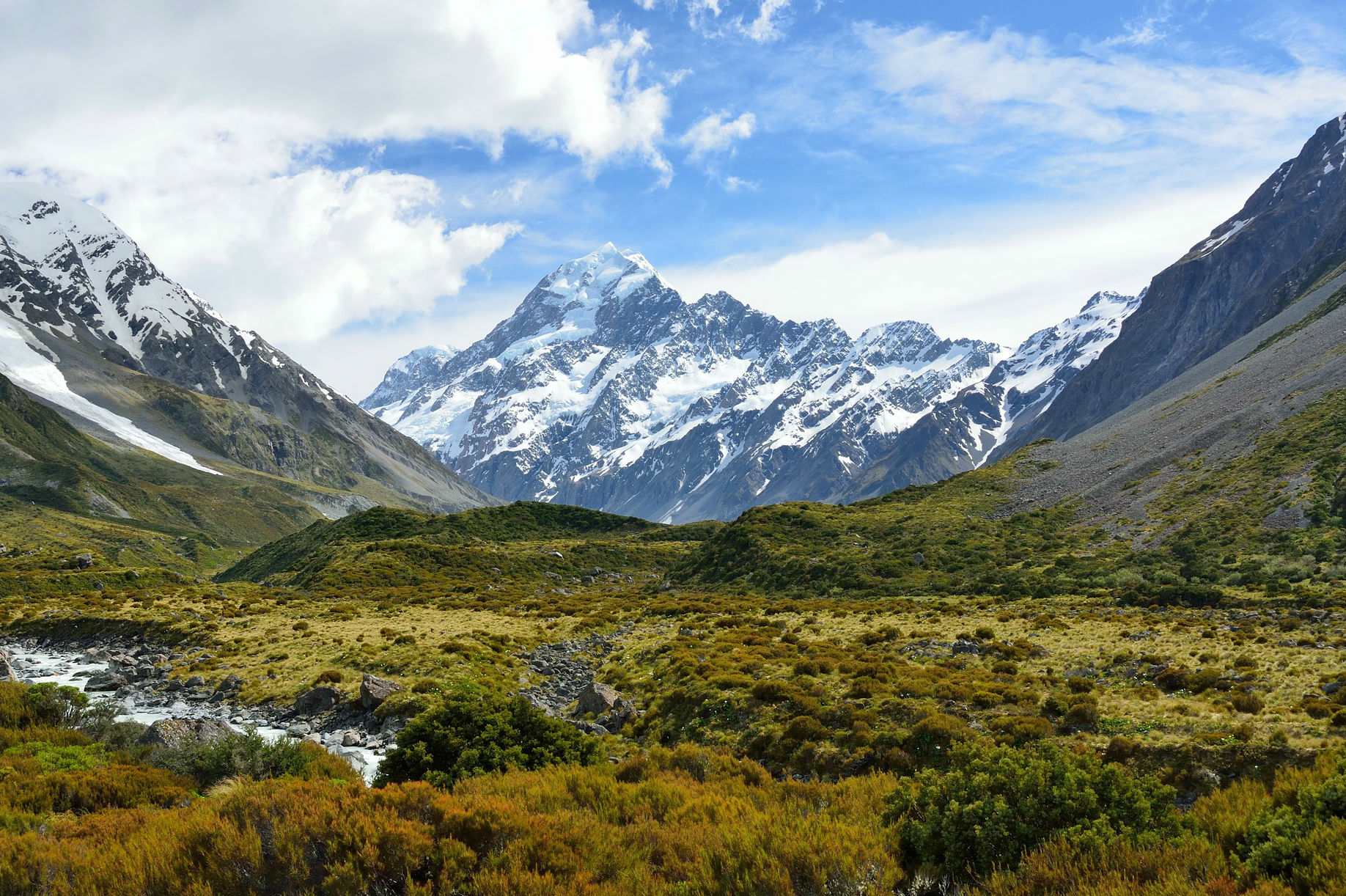 Así puede explorar la montaña más alta de Nueva Zelanda