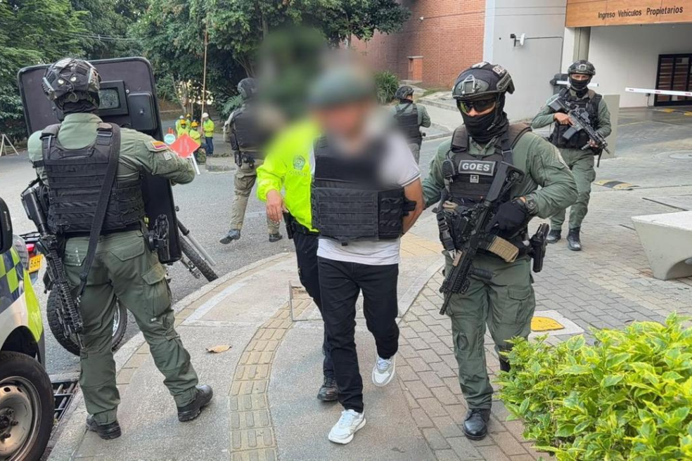 Capturan en Antioquia a alias “Palizada”, narcotraficante buscado por Interpol en 196 países