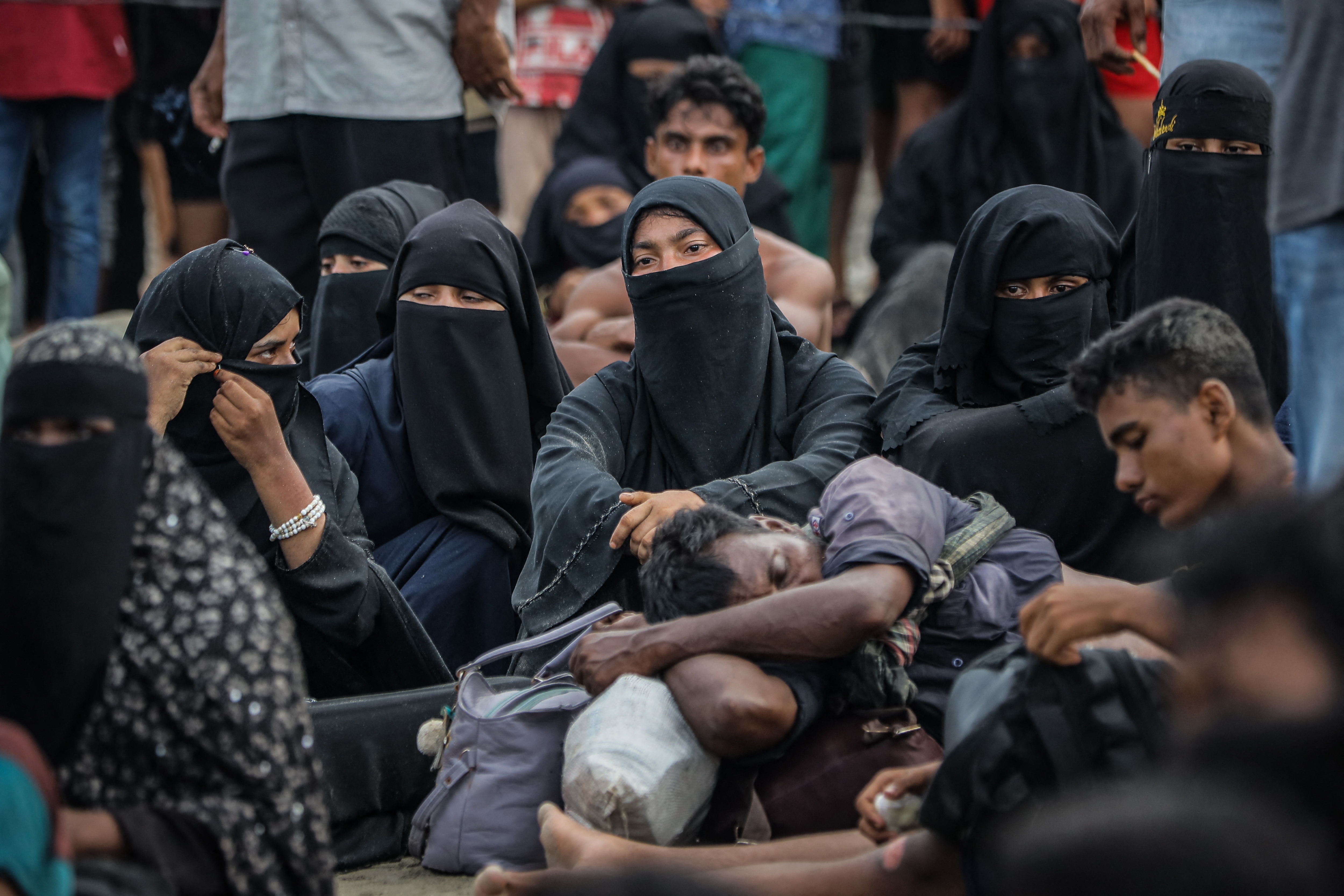 Migrantes rohinyás