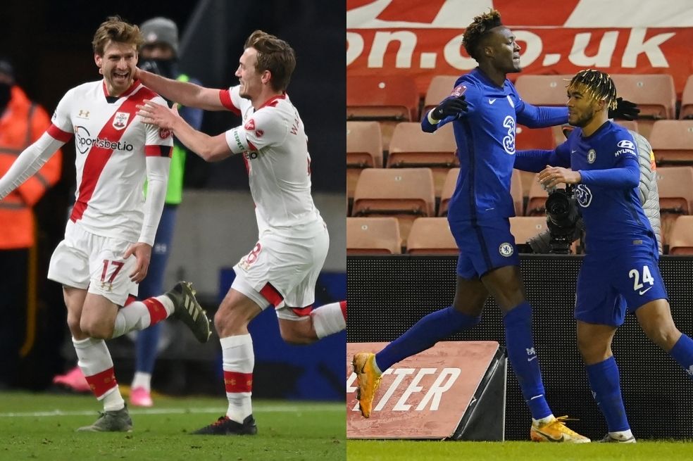 Chelsea y Southampton pasaron sin problemas a los cuartos de la FA Cup