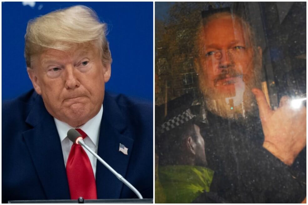 Trump chantajeó a Assange con un indulto a cambio de limpiar su nombre en el Rusiagate
