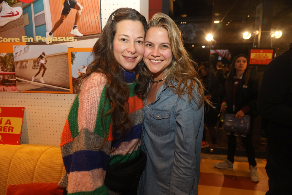 Estefanía Borge y Pamela Puentes