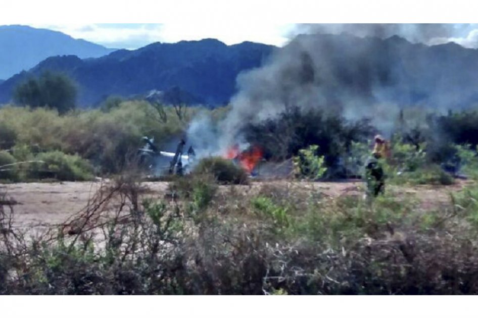 Choque de dos helicópteros en Argentina deja 10 muertos