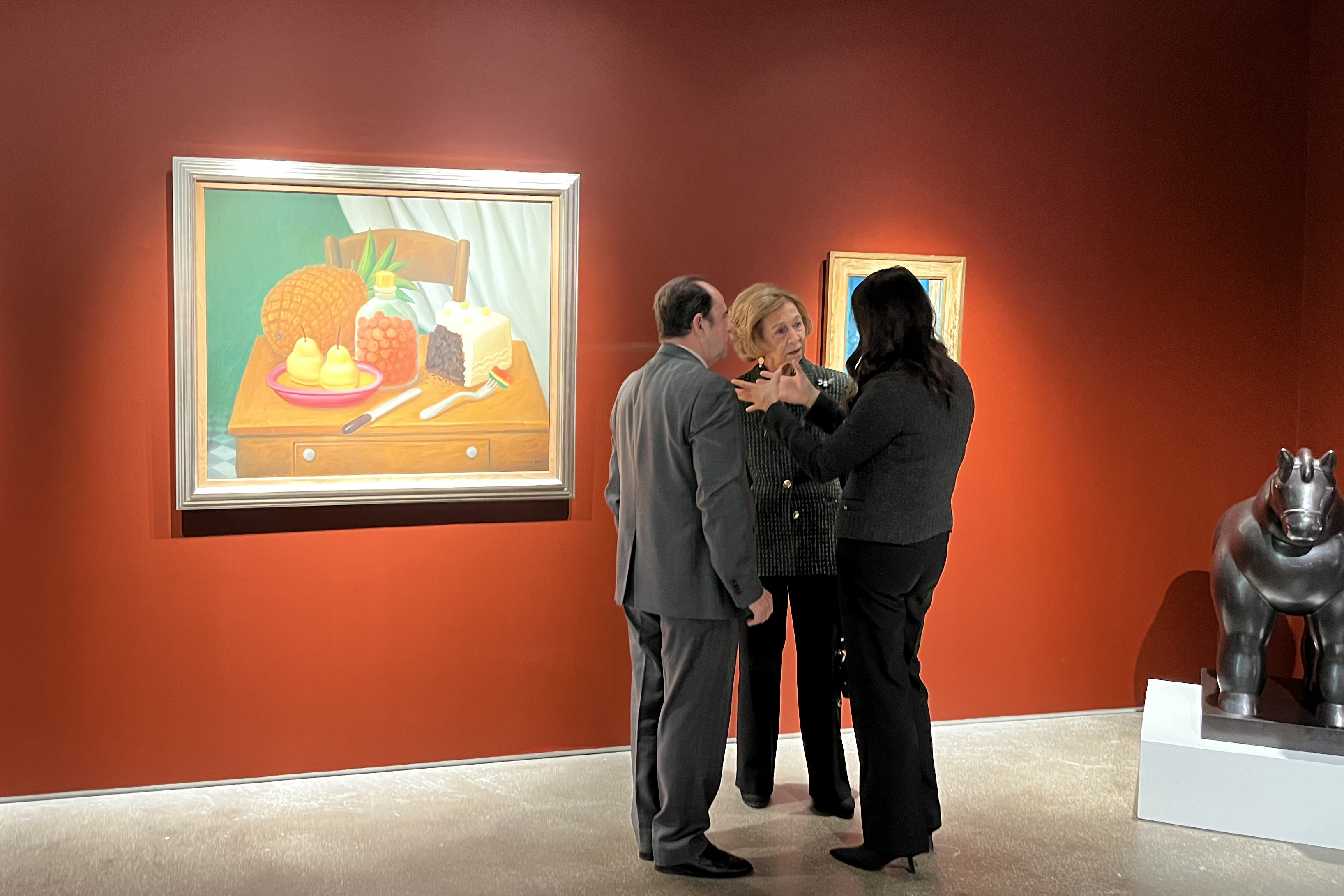La subasta de una obra de Botero ayuda a los damnificados por la DANA en España