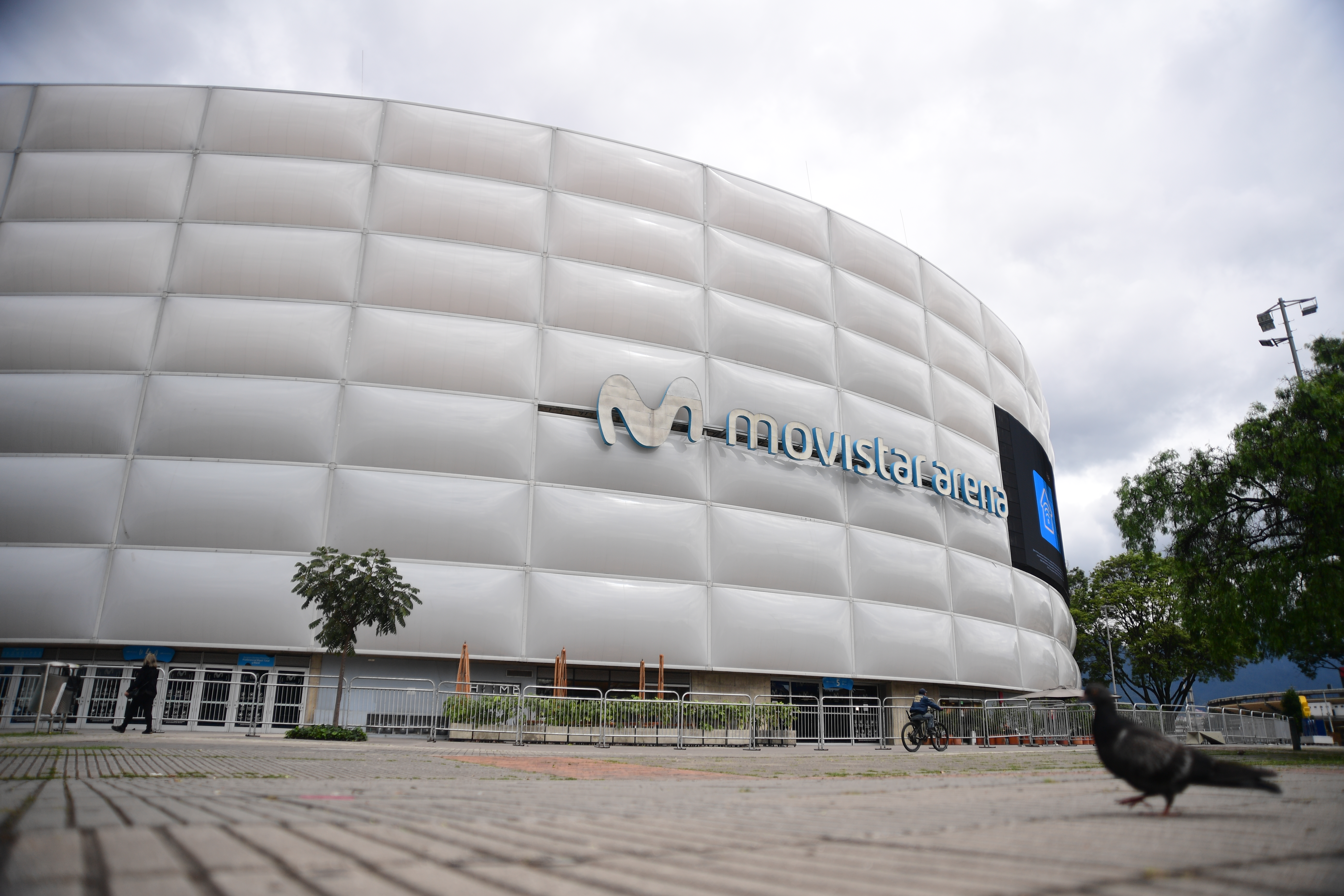 Fachada del Movistar Arena ubicado en Bogotá