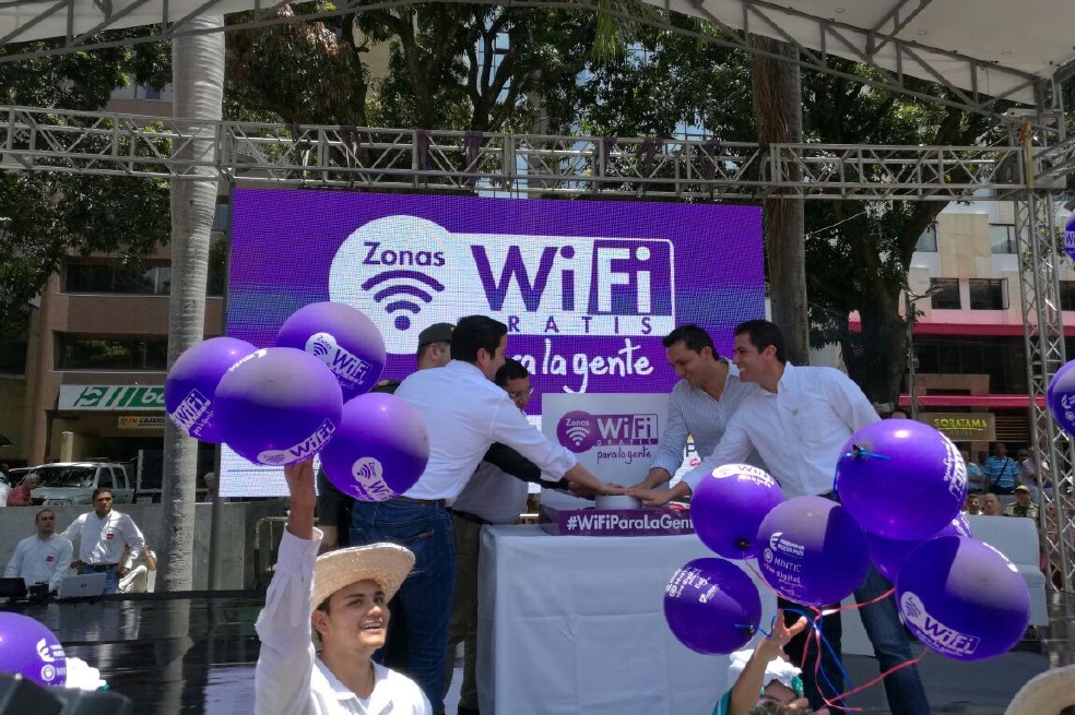 Listas primeras 100 zonas de wifi gratis en el país