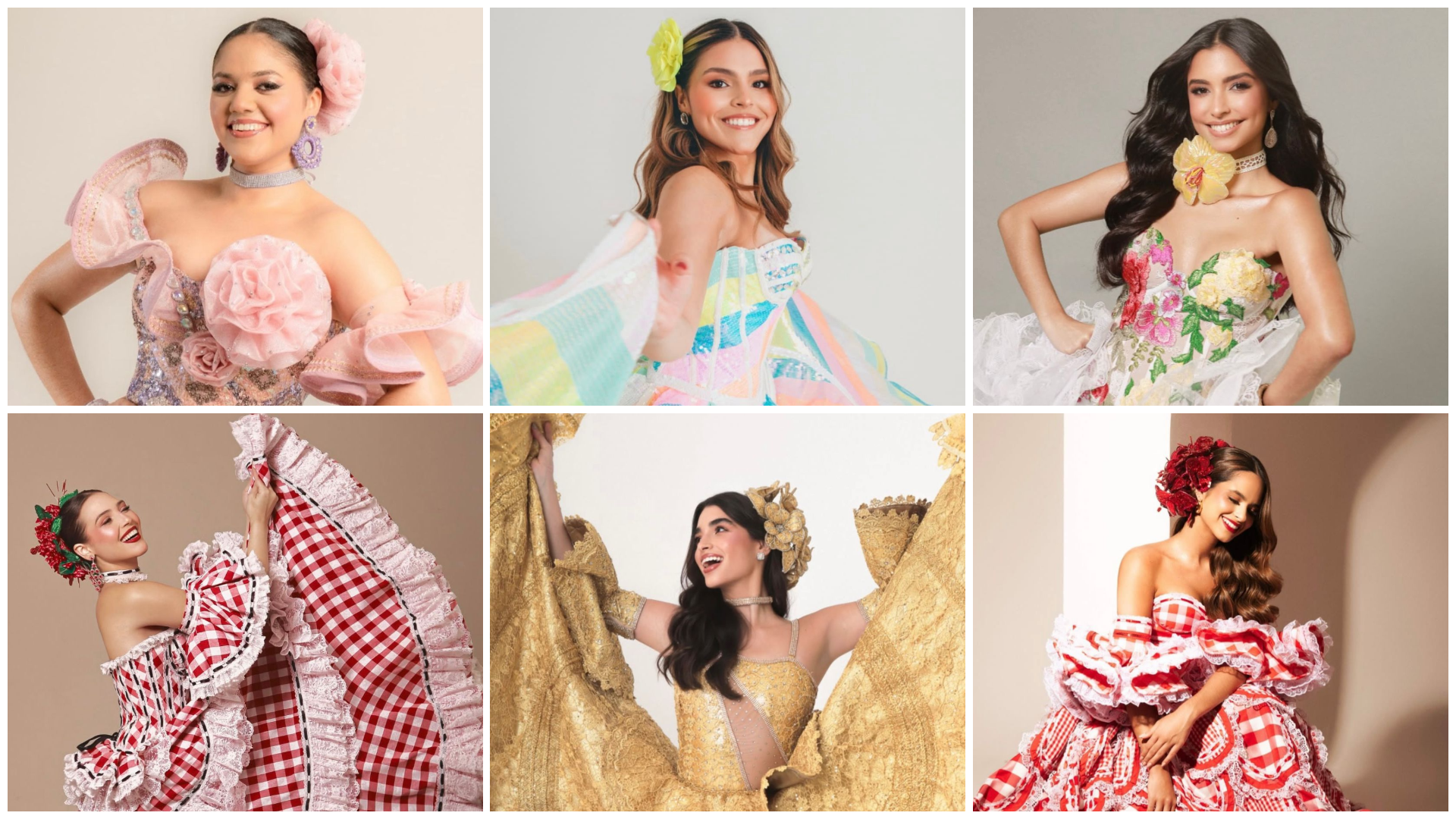 ¿Quiénes son las aspirantes a Reina del Carnaval de Barranquilla 2026?