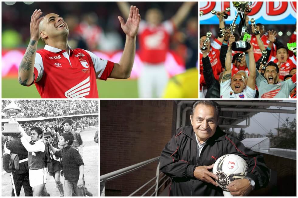 Ómar Pérez y Alfonso Cañón, los mejores jugadores en los 79 años de Independiente Santa Fe