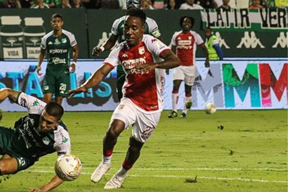 Santa Fe sacó un empate de visitante en vibrante partido contra Deportivo Cali