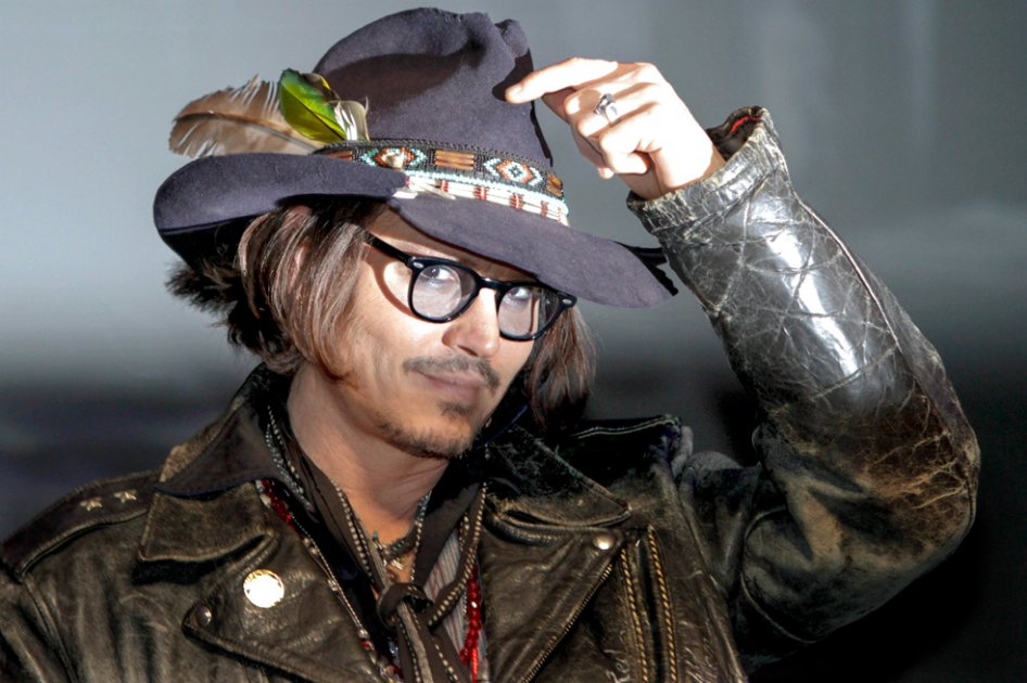 Johnny Depp, el más querido por maquilladores y peluqueros
