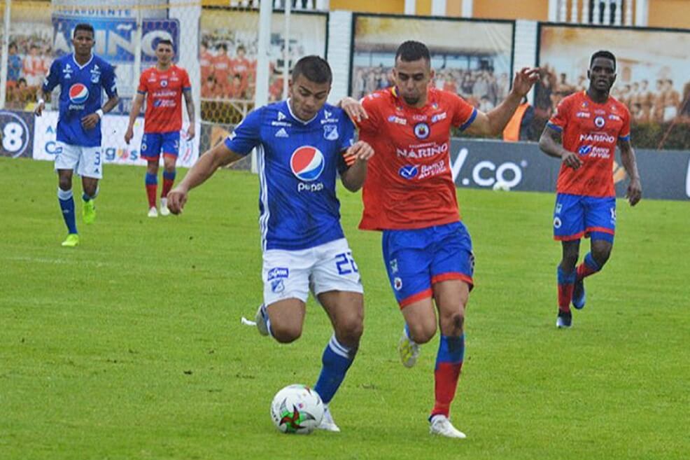 Millonarios y Pasto siguen mano a mano: empataron en Ipiales