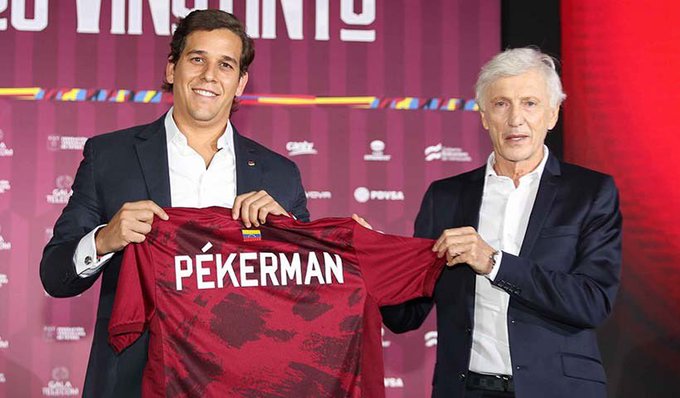Las mejores declaraciones de Pekerman en su presentación como DT de Venezuela