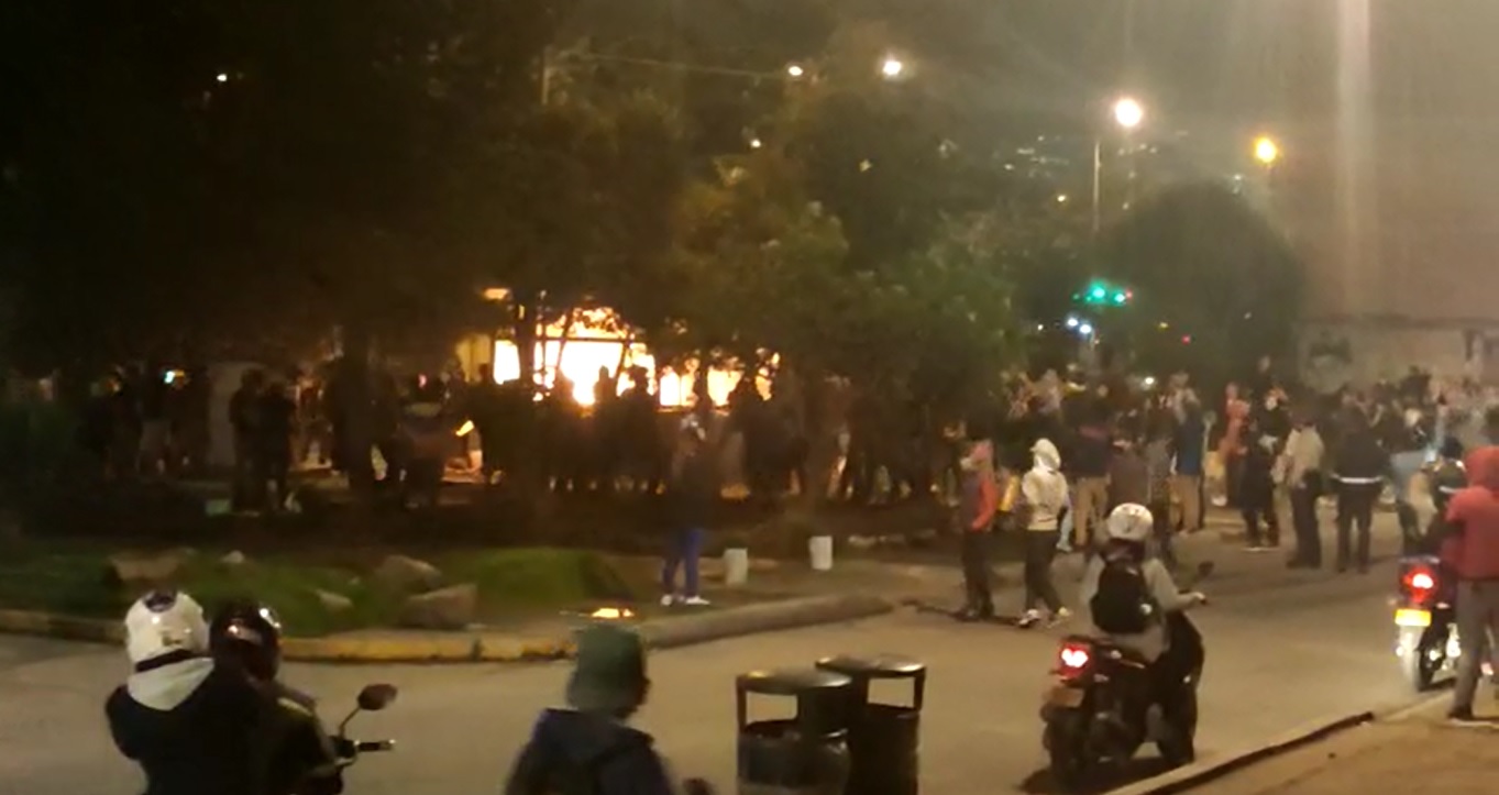 Así se vivió el minuto a minuto durante el séptimo día de protestas en Bogotá