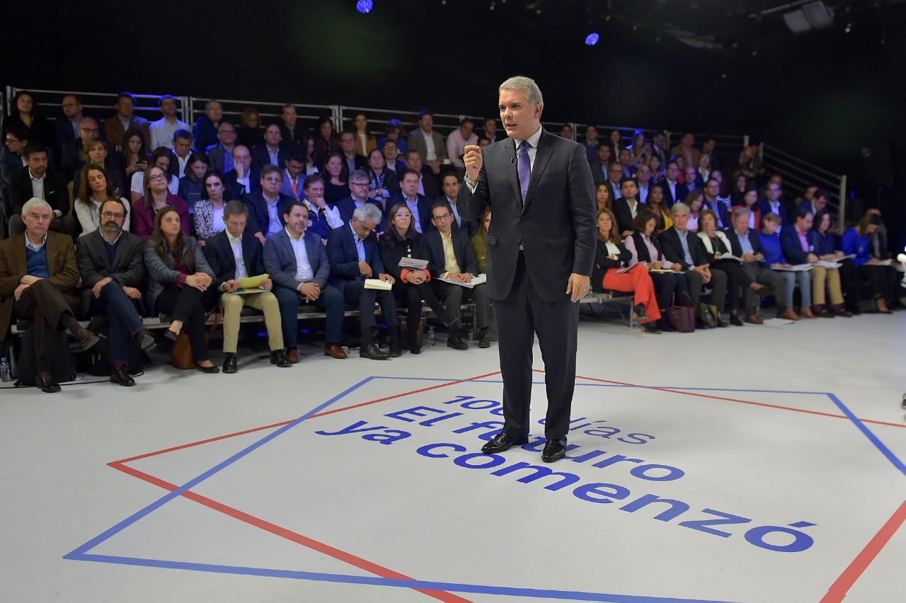 Iván Duque Márquez: rendición de cuentas de 100 días de Gobierno