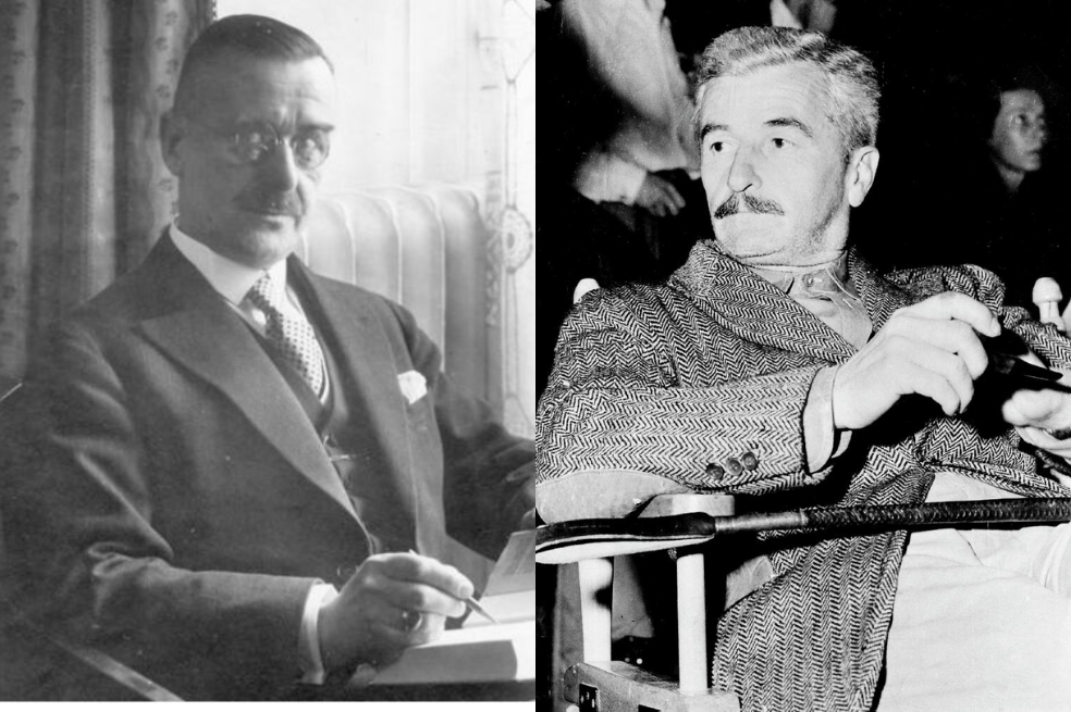 Obras de Thomas Mann y William Faulkner entrarán en la lista del dominio público.