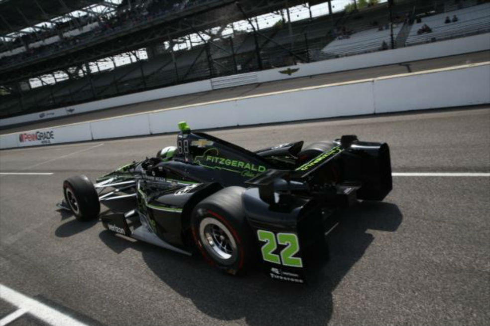 Montoya finalizó 18 en la primera clasificación a la Indy 500