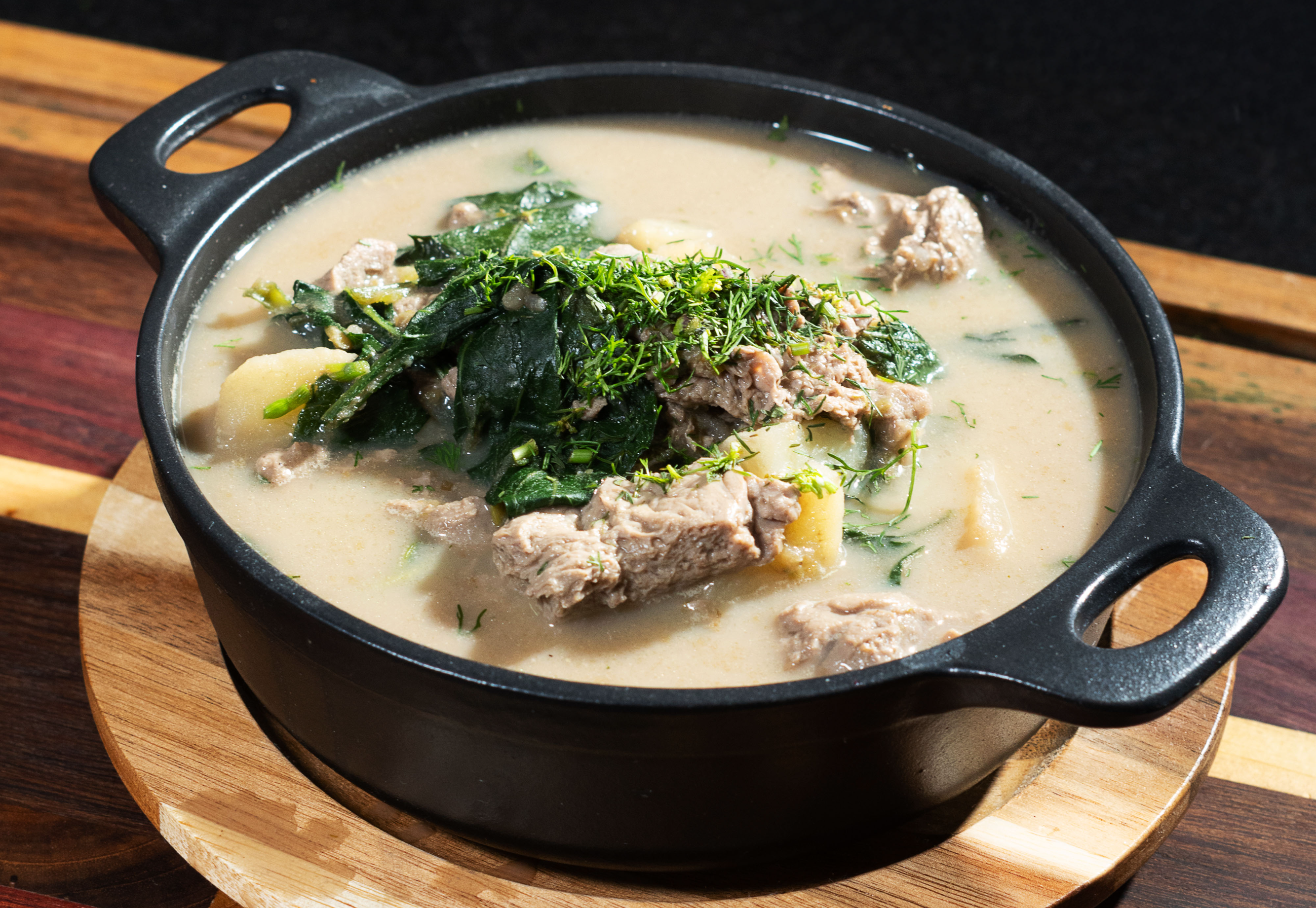 Caldo de pichón