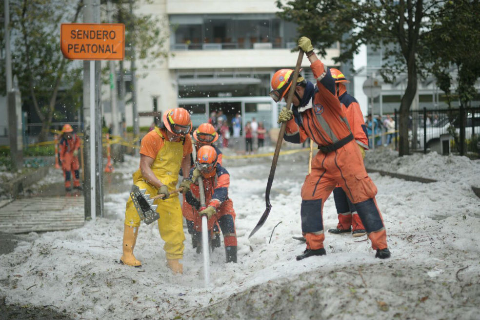 ¿Volverá a caer tanto granizo en Bogotá?