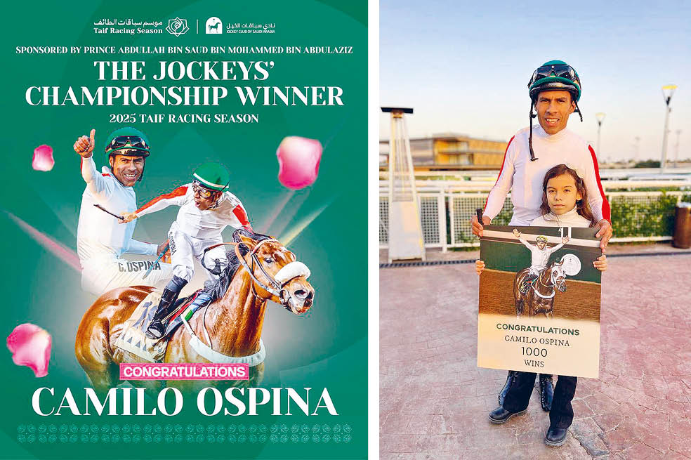 La inspiradora historia de Camilo Ospina, el jinete colombiano que reina en Arabia Saudita