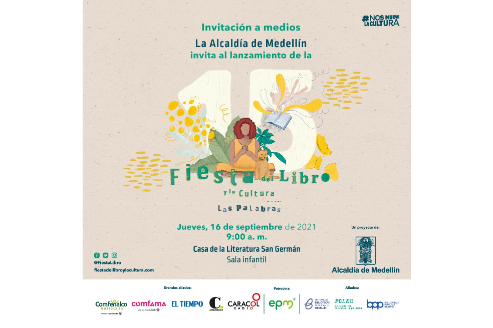 Medellín se vestirá de letras hasta el 3 de octubre