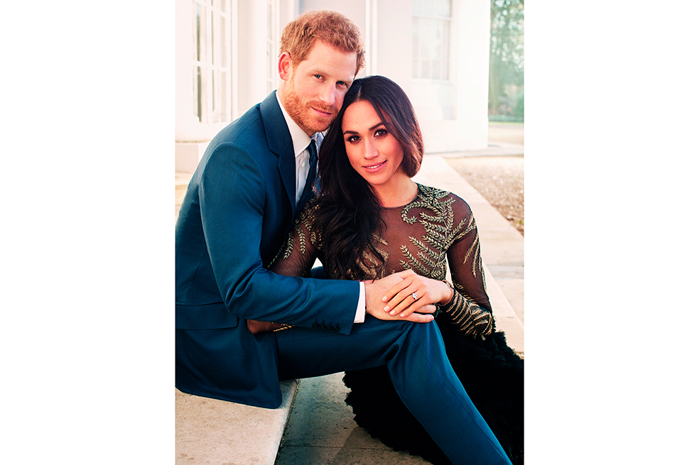 Príncipe Enrique y Meghan Markle publican las fotos de su compromiso
