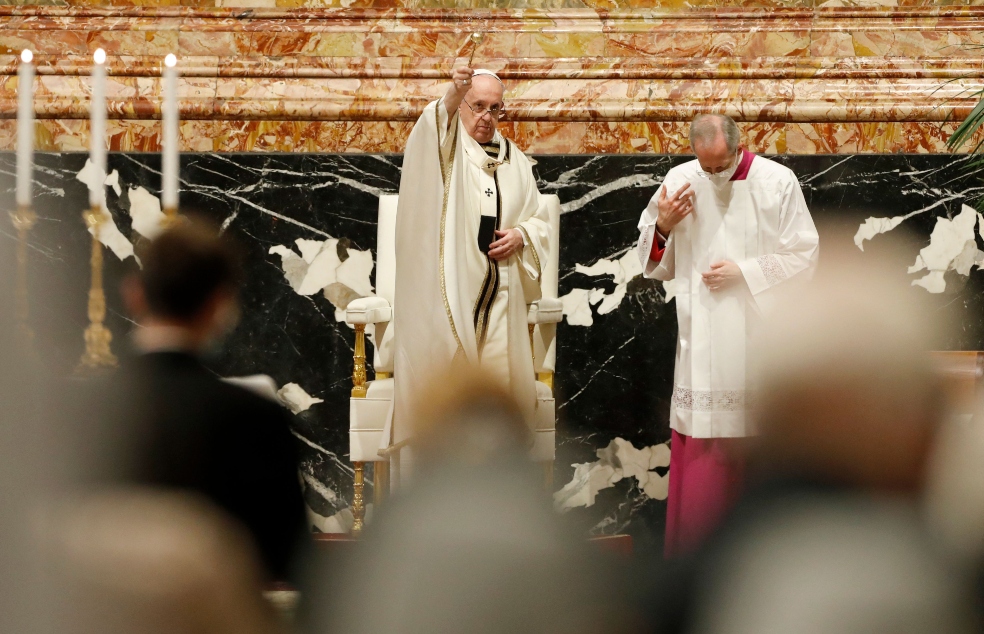 El mensaje del papa en Sábado Santo: “Con Dios siempre es posible volver a empezar”