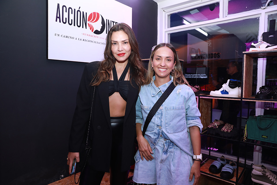 Katherine Porto y Alejandra Aranzazu