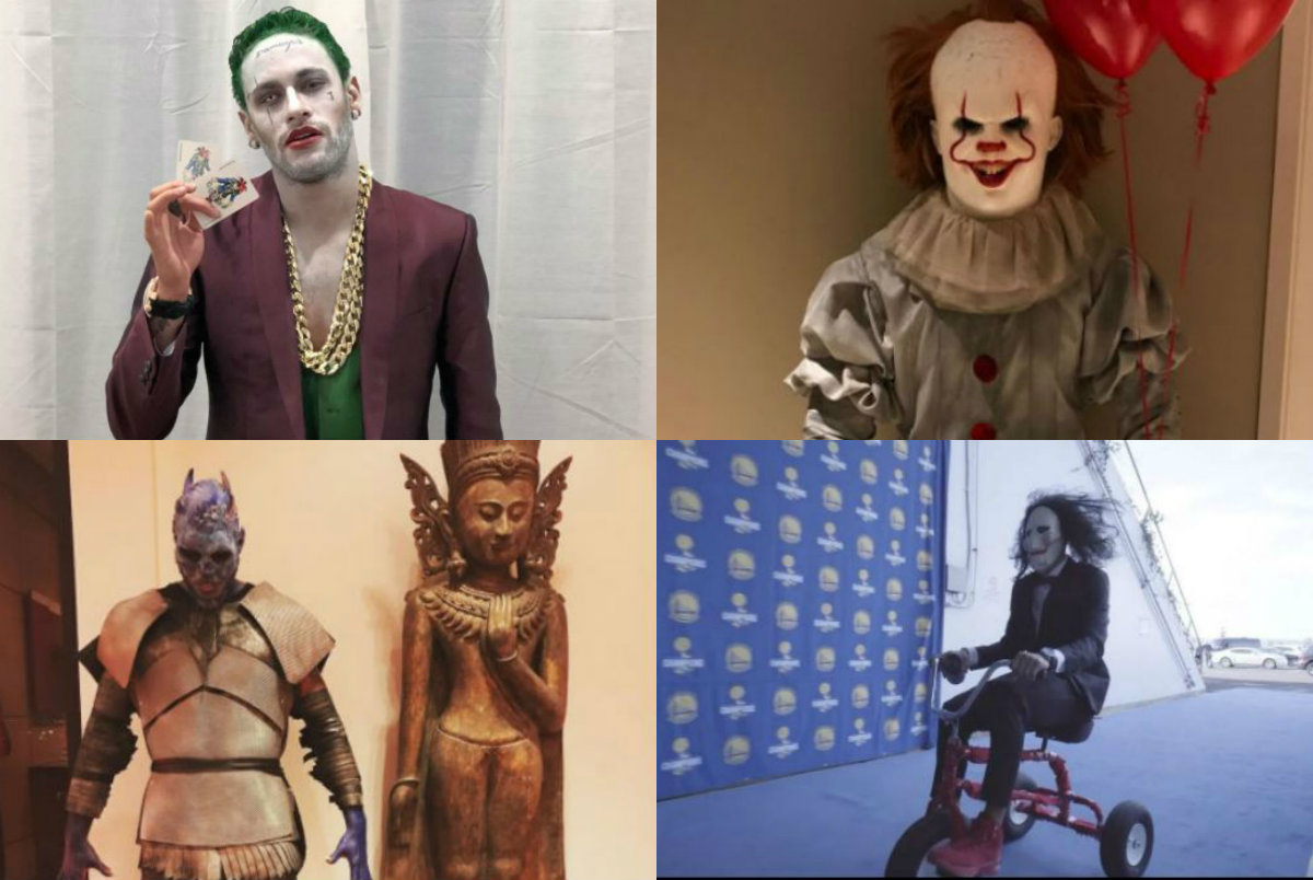 Los disfraces más curiosos de los deportistas en halloween