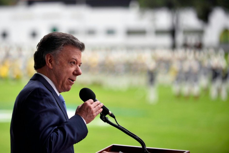 Juan Manuel Santos y Donald Trump hablaron durante cinco minutos