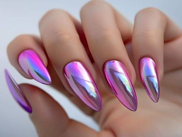 Uñas holográficas: ¿cómo lograr este manicure que será tendencia en febrero 2025?
