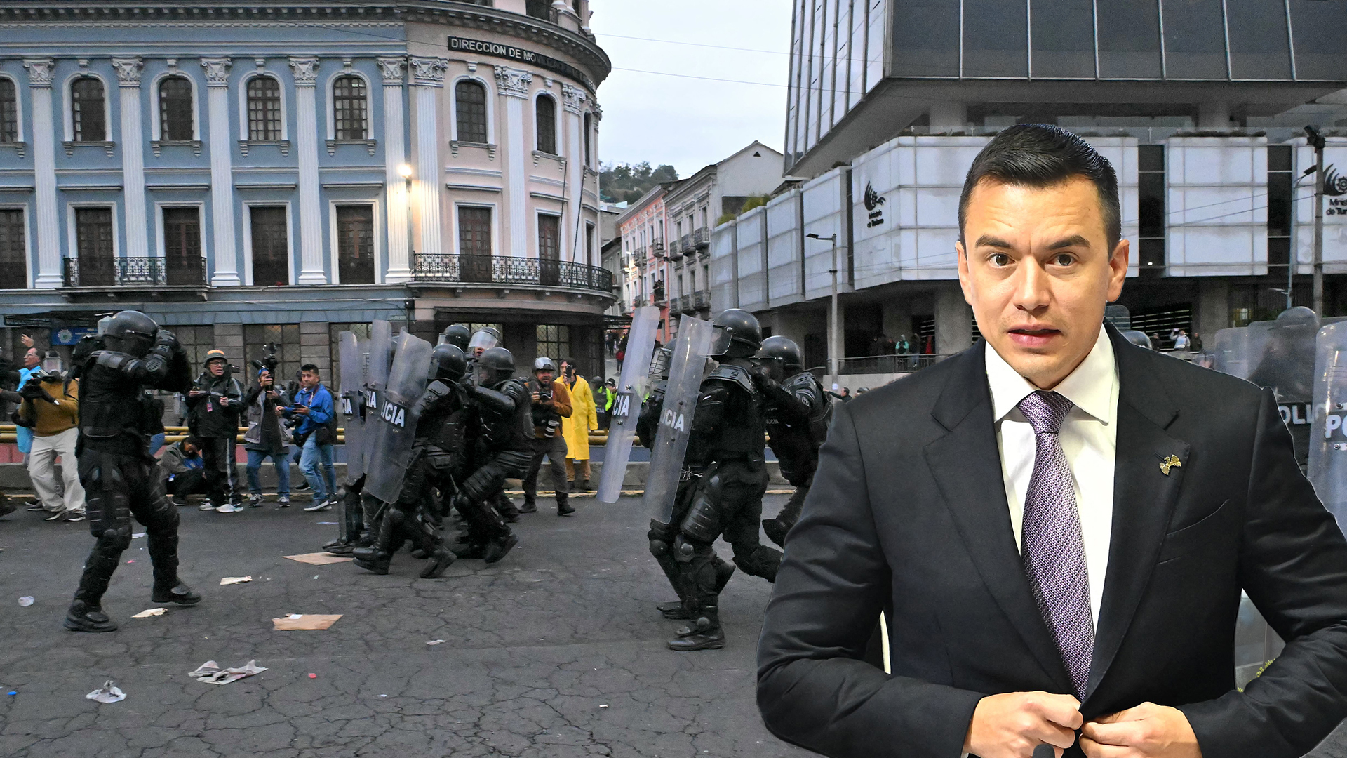 Noboa ha pasado un año en el gobierno y Ecuador sigue sumido en las crisis
