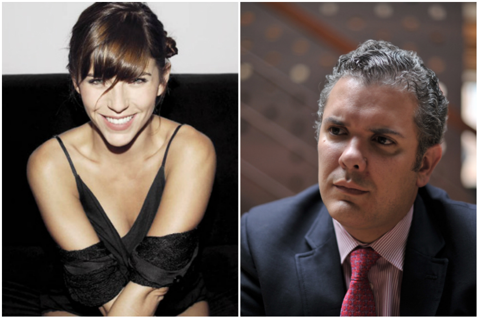 La actriz María Fernanda Yepes fue novia de Iván Duque