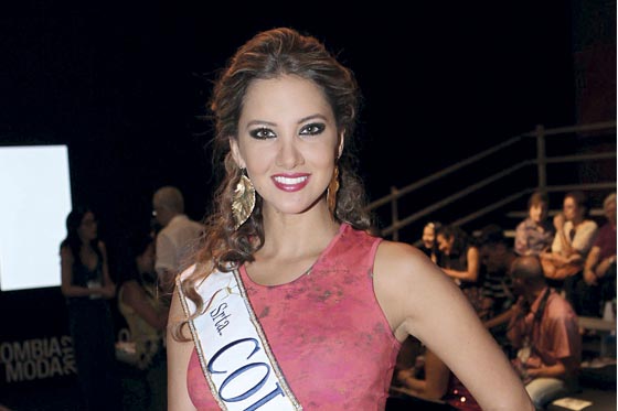 Famosos en la pasarela de Cromos en Colombiamoda