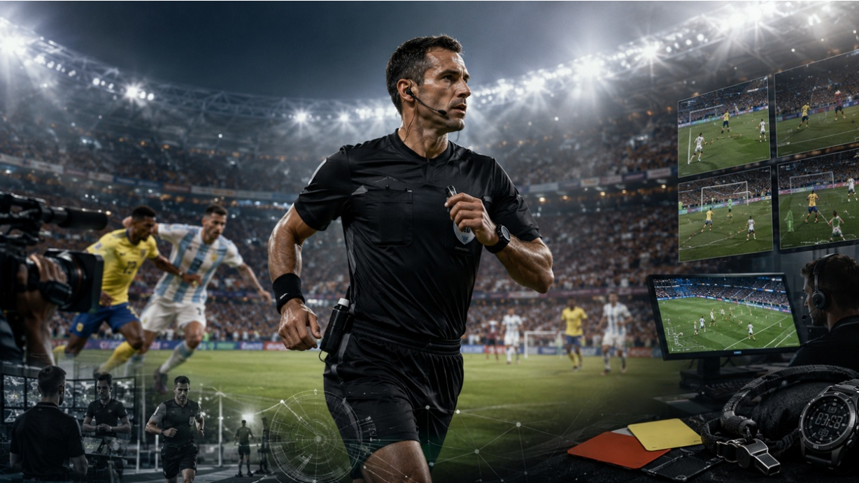 Más allá del silbato: lo que exige arbitrar un Mundial