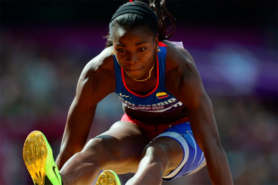 Quiero decirle a Colombia que lucharé por dar lo mejor: Caterine Ibargüen