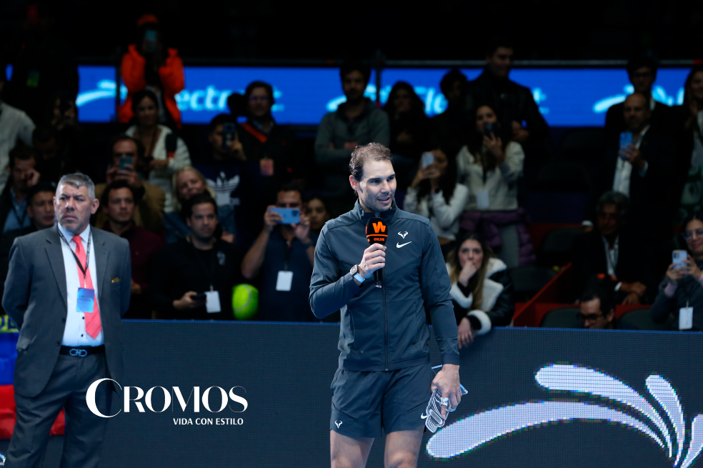 Nadal ganó partido de exhibición en Bogotá venció en dos sets a Ruud