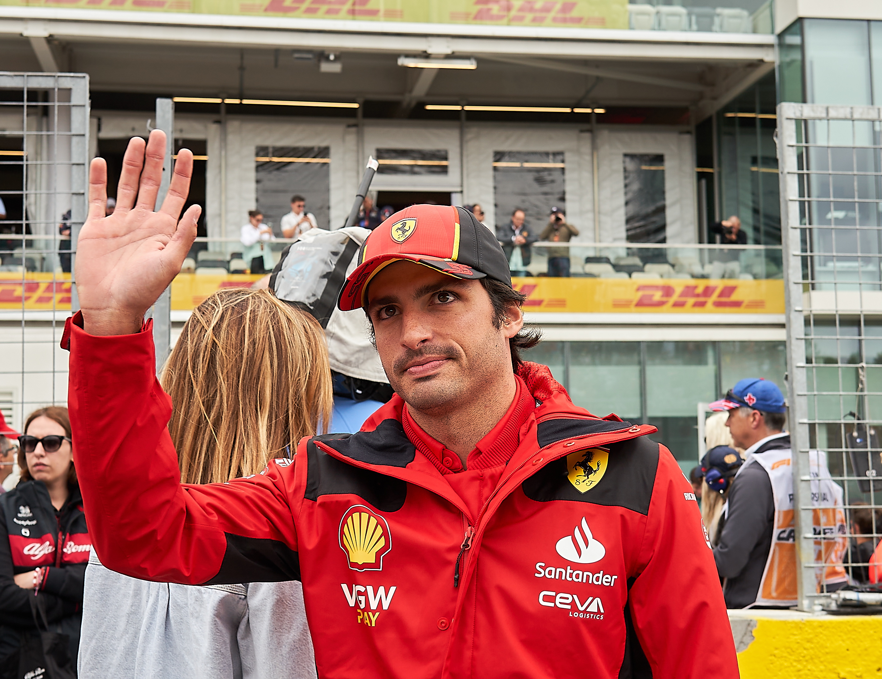 Carlos Sainz, el más rápido en los libres en Monza