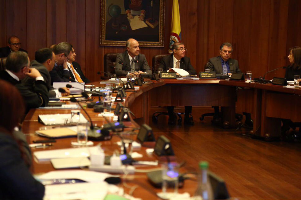 “Lo que nos preocupa es la situación de la justicia”, presidente del Consejo de Estado