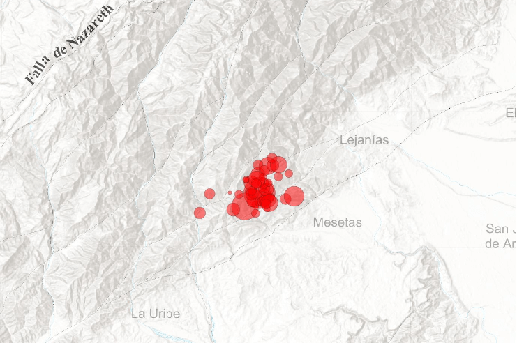 Hubo 110 réplicas luego del sismo del 24 de diciembre: Servicio Geológico