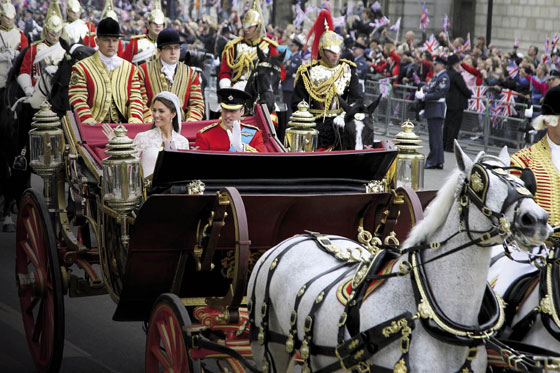 Detalles de la boda real galería