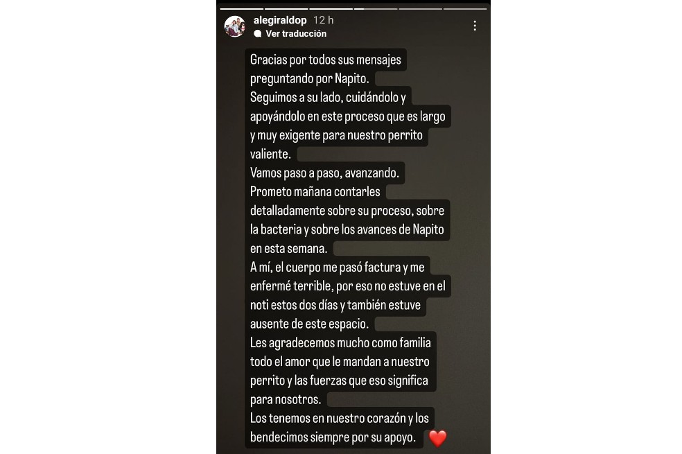 Alejandra Giraldo, presentadora de ‘Noticias Caracol’, reveló por qué se ausentó durante dos días del informativo. ¡Le ha costado lágrimas!