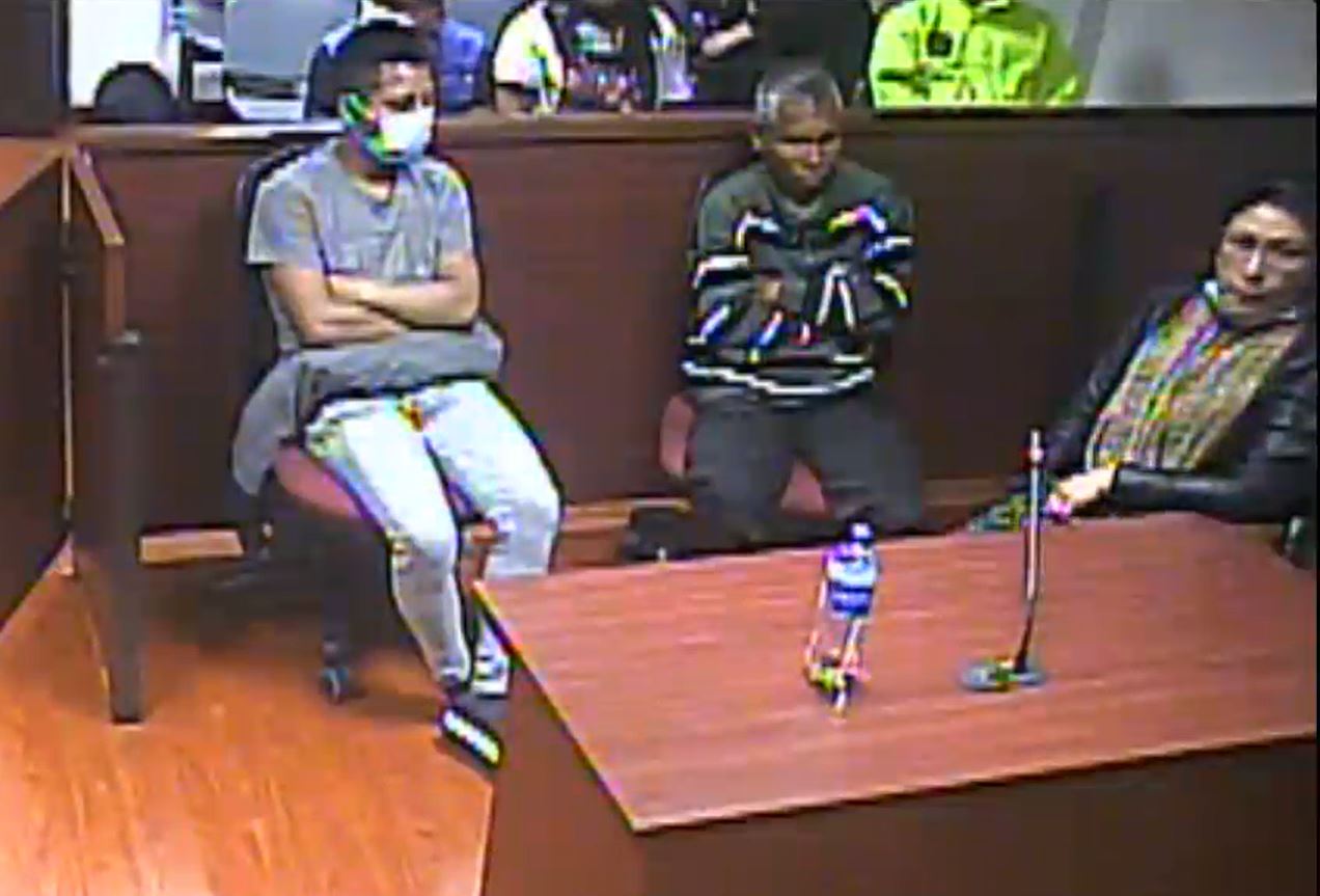 Carlos Andrés Murillo, de 25 años, y Guillermo Natakay Cheché, de 60, los únicos detenidos por los disturbios del pasado 19, esperarán en libertad el desarrollo del proceso penal en su contra.