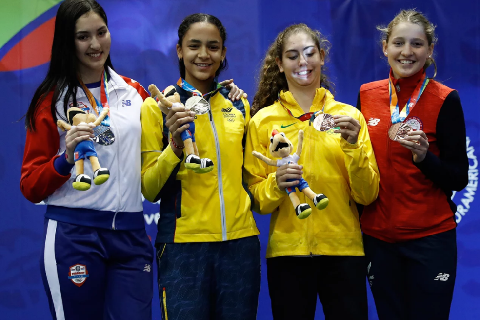 María de Los Ángeles Jaramillo, oro para Colombia en Juegos Suramericanos de la Juventud