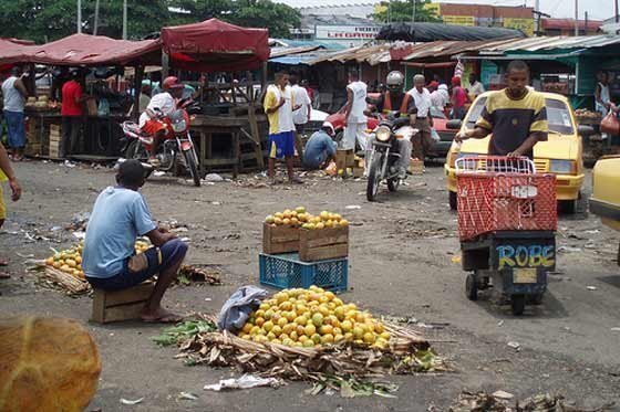 Mercado de Bazurto, el corazón de la contaminación en  Cartagena