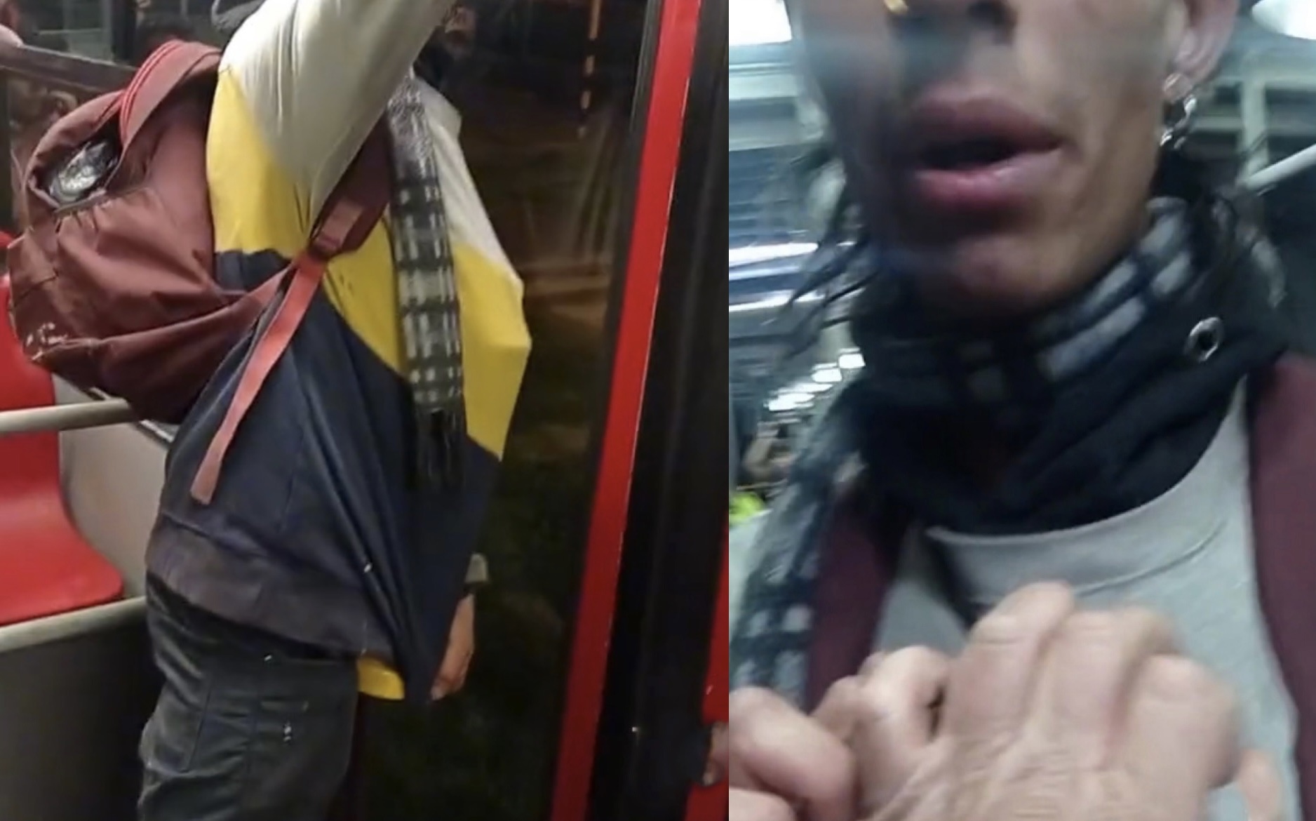 Video: usuario de Transmilenio se enfrentó a hombre que quería robar un extintor