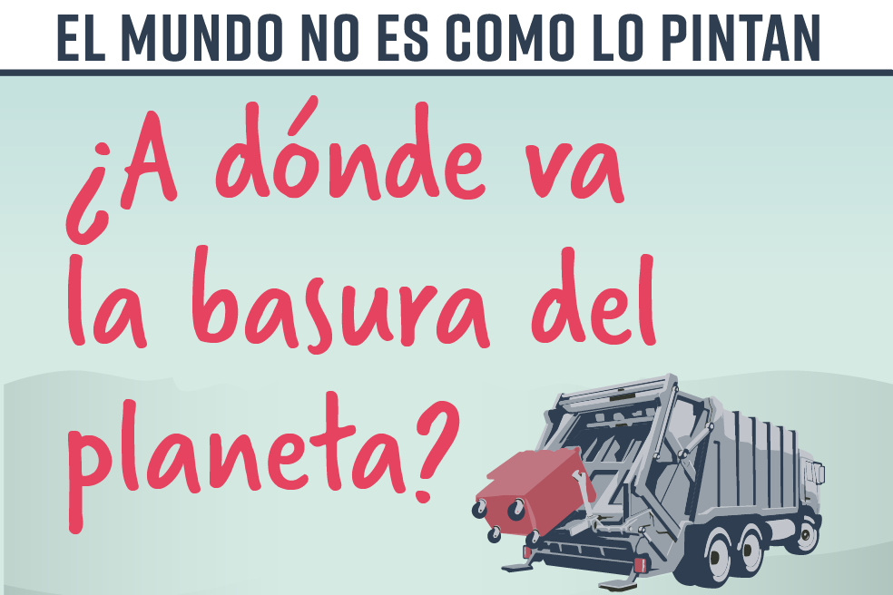 ¿A dónde va la basura del planeta? El mundo no es como lo pintan